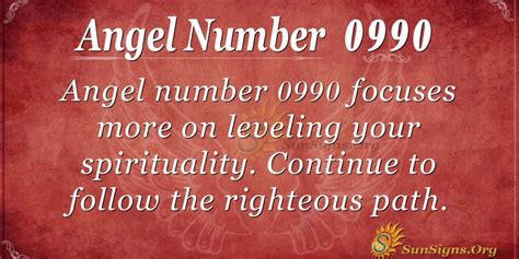 Seeing this <strong>number</strong> should be taken as a sign that. . 0990 angel number